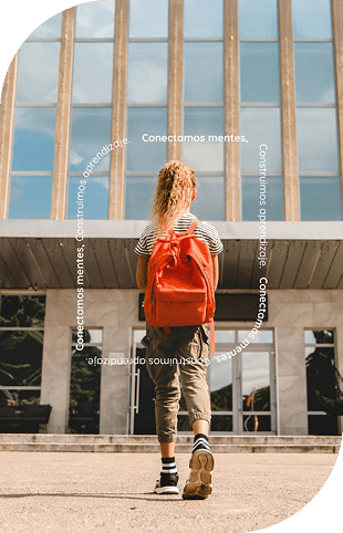 Estudiante en el colegio
